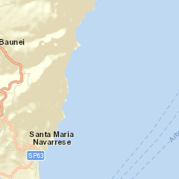 Santa Maria Navarrese Street Map