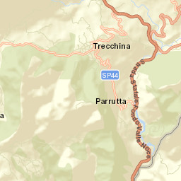 Trecchina Street Map