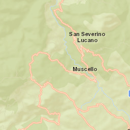 San Severino Lucano Street Map