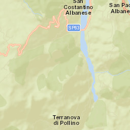 San Costantino Albanese Street Map