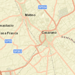Matino Street Map