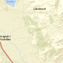 Libohovë Street Map