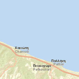 Pefkochóri Street Map