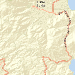 Sykiá Street Map