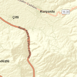 Kurşunlu Street Map