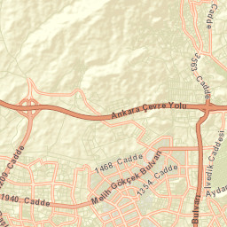 Yenimahalle Street Map
