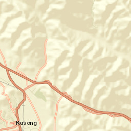Kusŏng Street Map