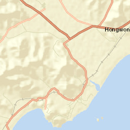 Hongwŏn Street Map
