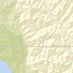 Whitethorn California Street Map
