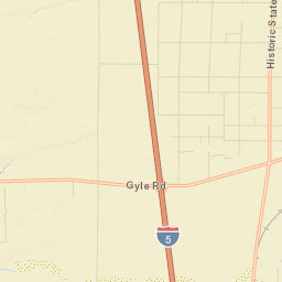 El Camino California Street Map