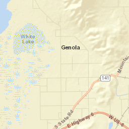 Genola Street Map