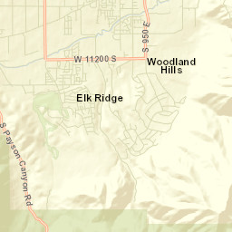 Woodland Hills Street Map