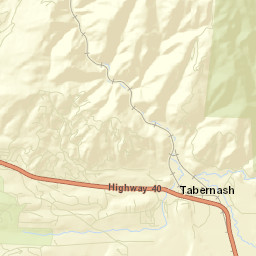 Tabernash Colorado Street Map
