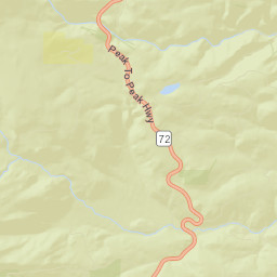 Caribou City Colorado Street Map