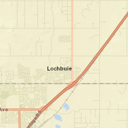 Tonville Colorado Street Map