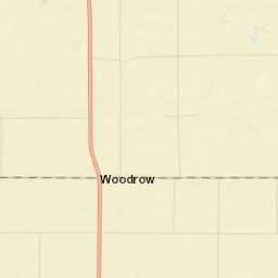 Woodrow Colorado Street Map