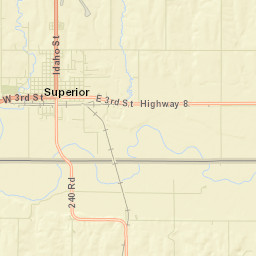 Superior Street Map