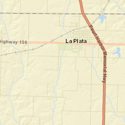 La Plata Street Map
