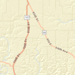 Brown County Street Map