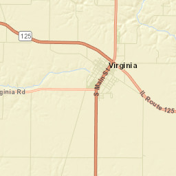 Virginia Street Map