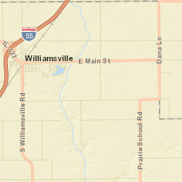 Williamsville Street Map