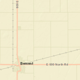 Bement Street Map