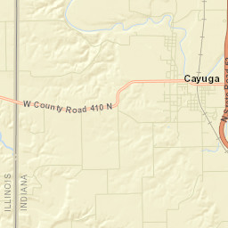 Cayuga Street Map