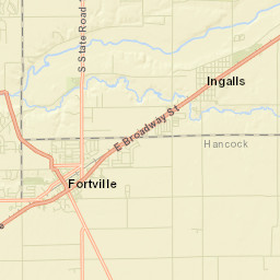 Ingalls Street Map