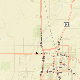 Henry County Street Map