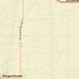 Hagerstown Street Map