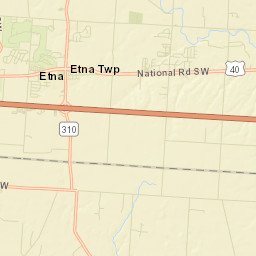 Etna Street Map