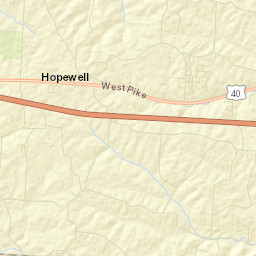 Wesley Ohio Street Map