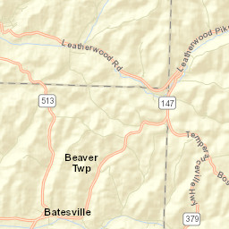 Spencer Station Ohio Street Map