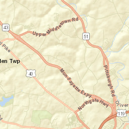 Oliver Street Map
