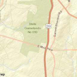 Somerset County Street Map