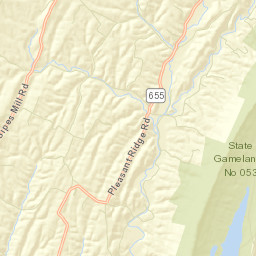 Fulton County Street Map