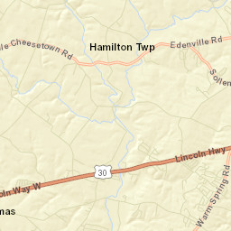 Franklin County Street Map