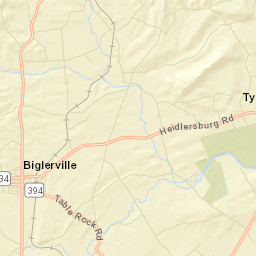 Biglerville Street Map
