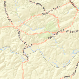 Chester County Street Map