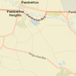 Pemberton Heights Street Map