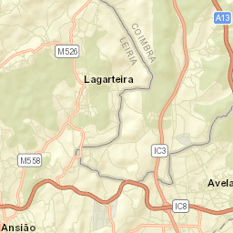 Ansião Street Map