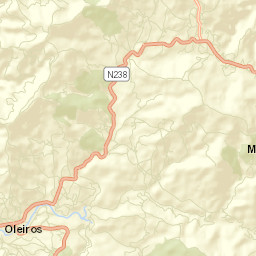Oleiros Street Map