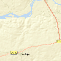 Portaje Street Map
