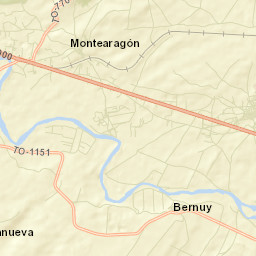 Montearagón Street Map