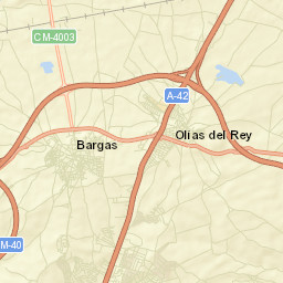 Bargas Street Map