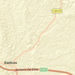 Saelices Street Map
