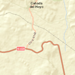 Cañada del Hoyo Street Map