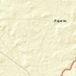 Pajarón Street Map