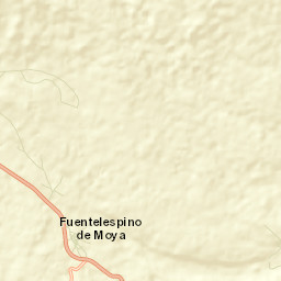 Fuentelespino de Moya Street Map