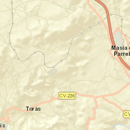 Torás Street Map